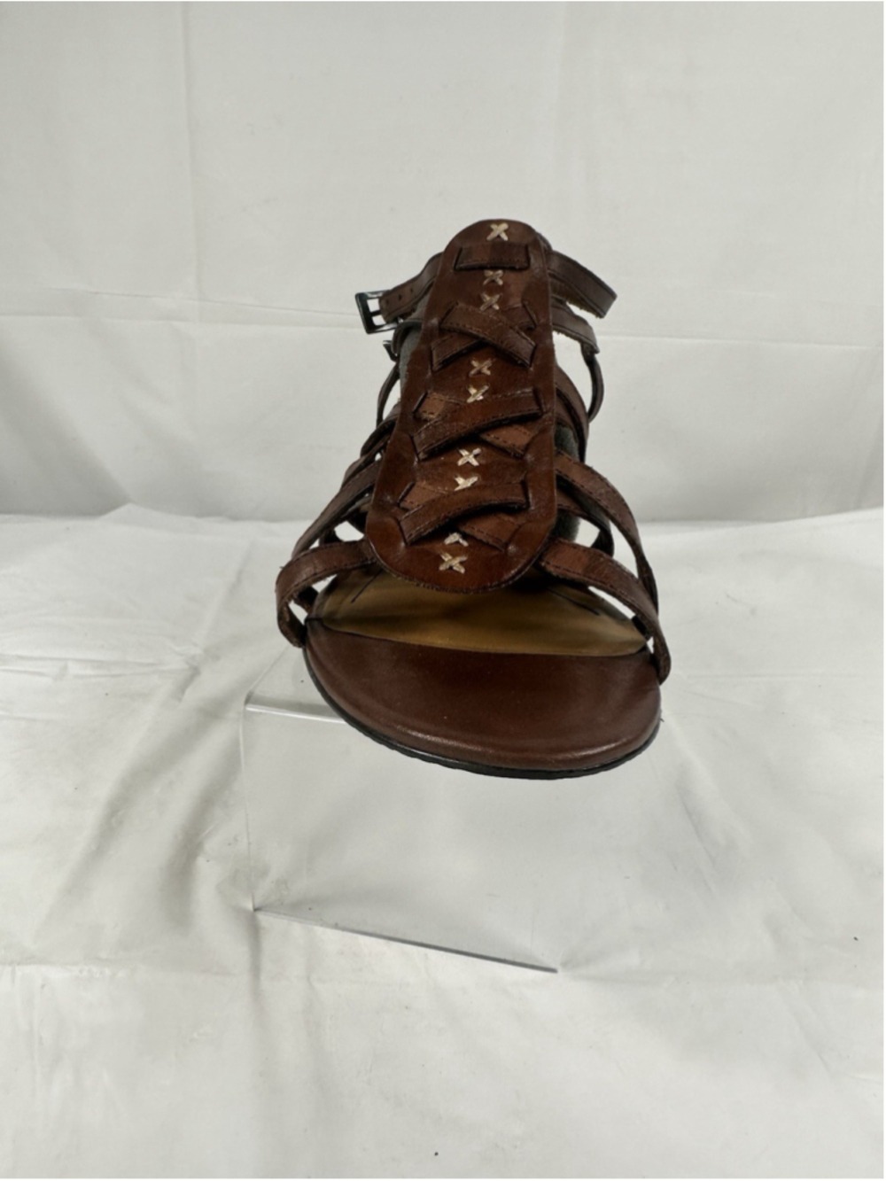 Reba leather strappy Gladiator sandals US Size 7.5M